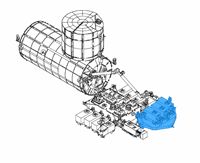 Module de logistique expérimentale - Section exposée