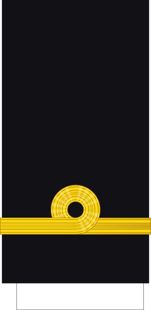 Sous-lieutenant par intérim (français : Enseigne de vaisseau de 2e classe) (Marine royale canadienne)[10]