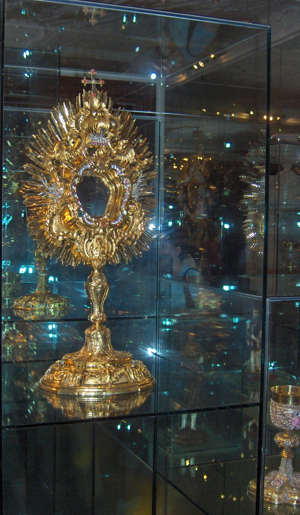 Ostensoir du musée de l'abbaye de Melk, Autriche