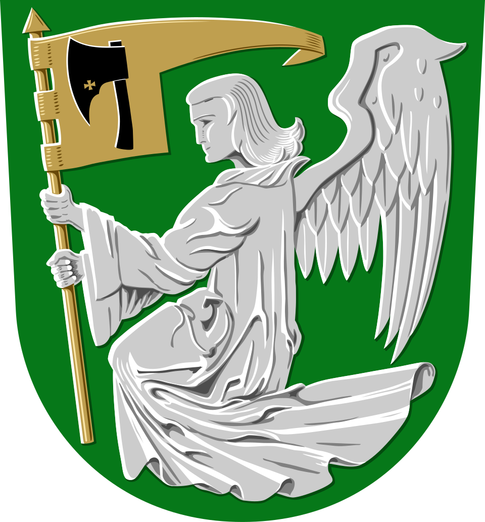 Un ange figurant sur les anciennes armoiries de Tenala