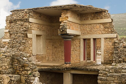 Ruines du palais de Knossos