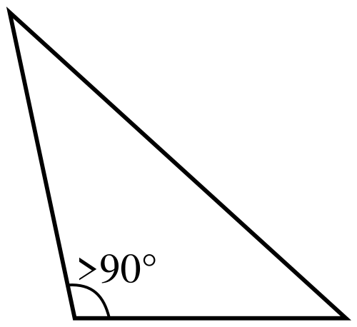 Triangle obtus