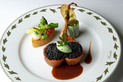 Dîner nouvelle cuisine