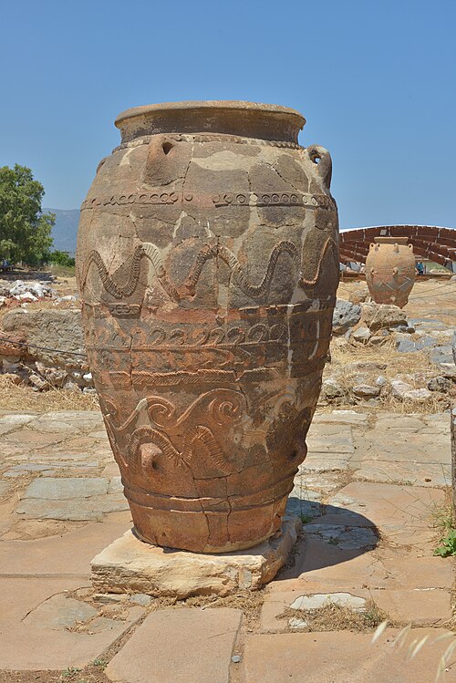 Jarres à Malia, Crète