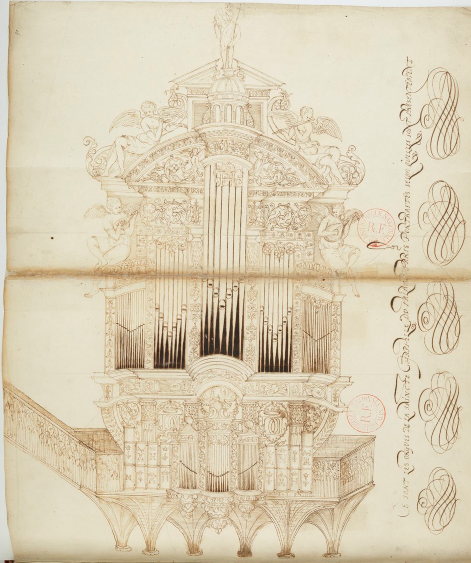 L'orgue de la fin du XVIe siècle de Jacques Cellier