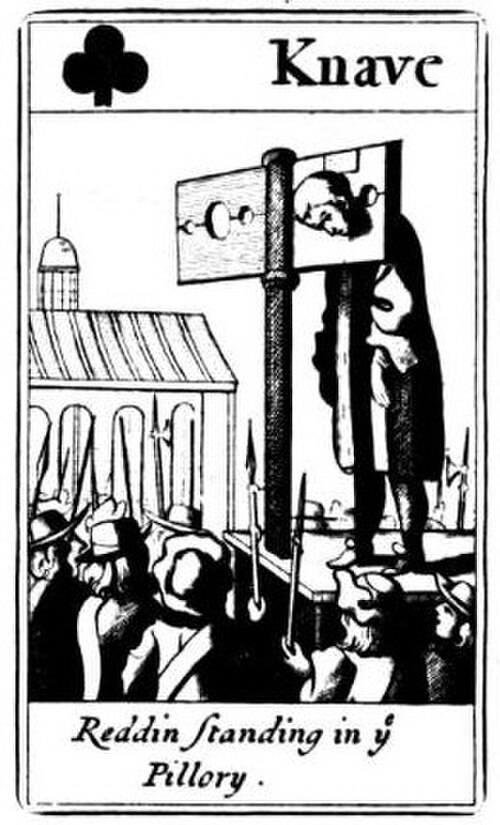 Nathaniel lisant au pilori