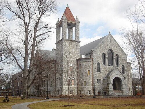 Bomberger Hall, Ursinus College, Collegeville, Pennsylvanie, construit en 1891