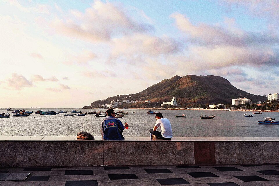 Coucher de soleil de Vũng_Tàu