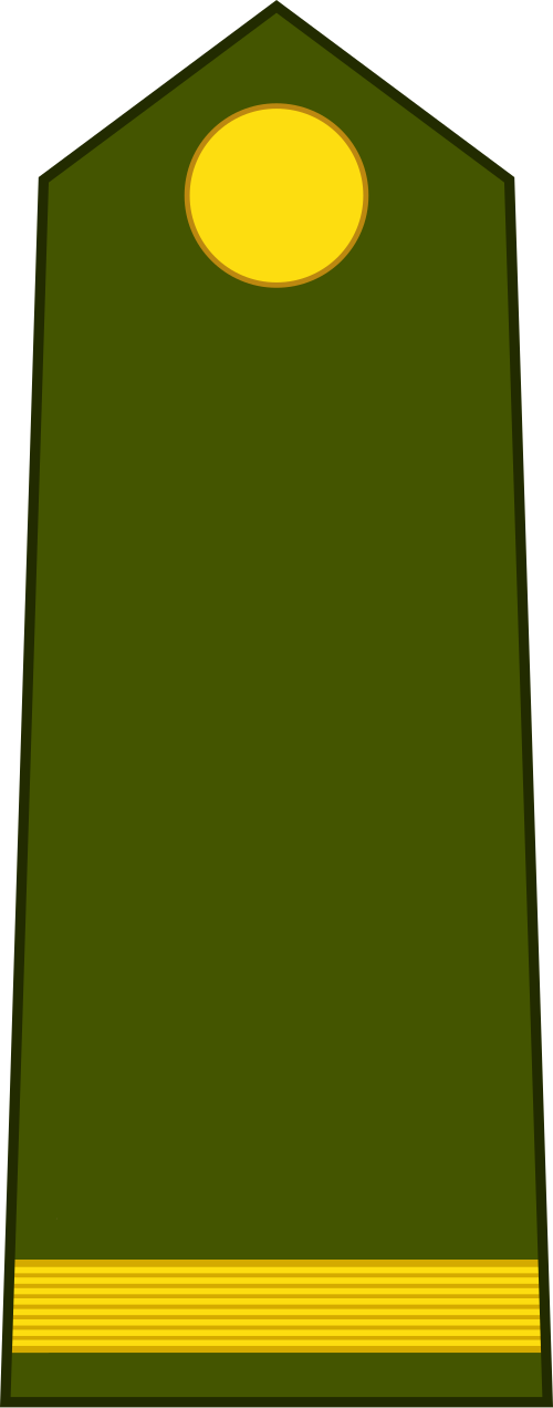 Sous-lieutenant (Armée du Bénin)[3]