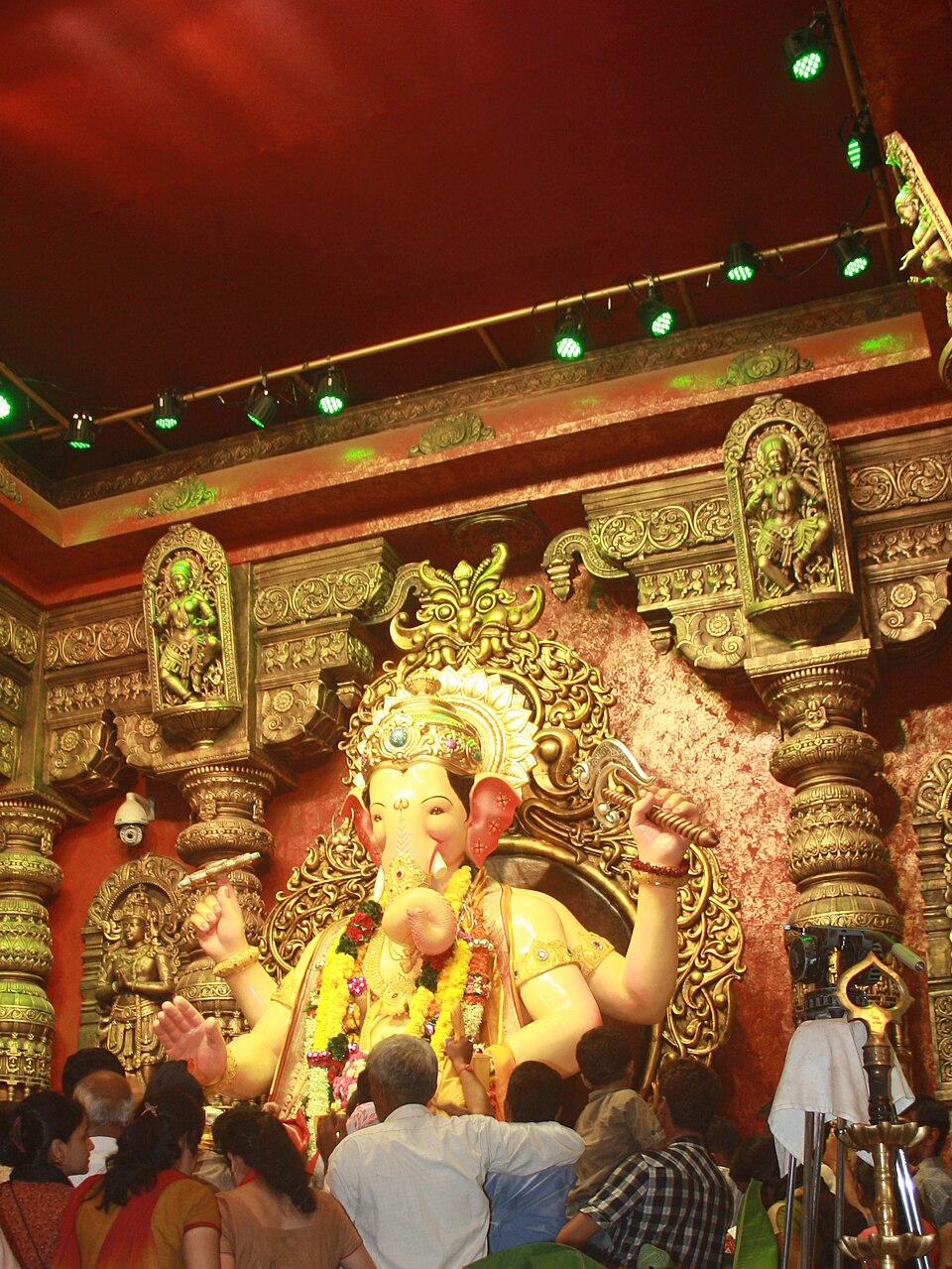 Lalbaugcha Raja (roi de Lalbaug) à Lalbaug, Mumbai