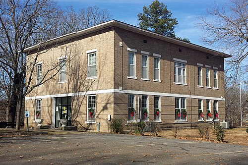 Palais de justice du comté de Prairie, DeValls Bluff, Arkansas (1939)