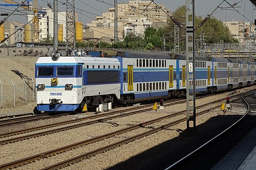 Train de banlieue de Téhéran