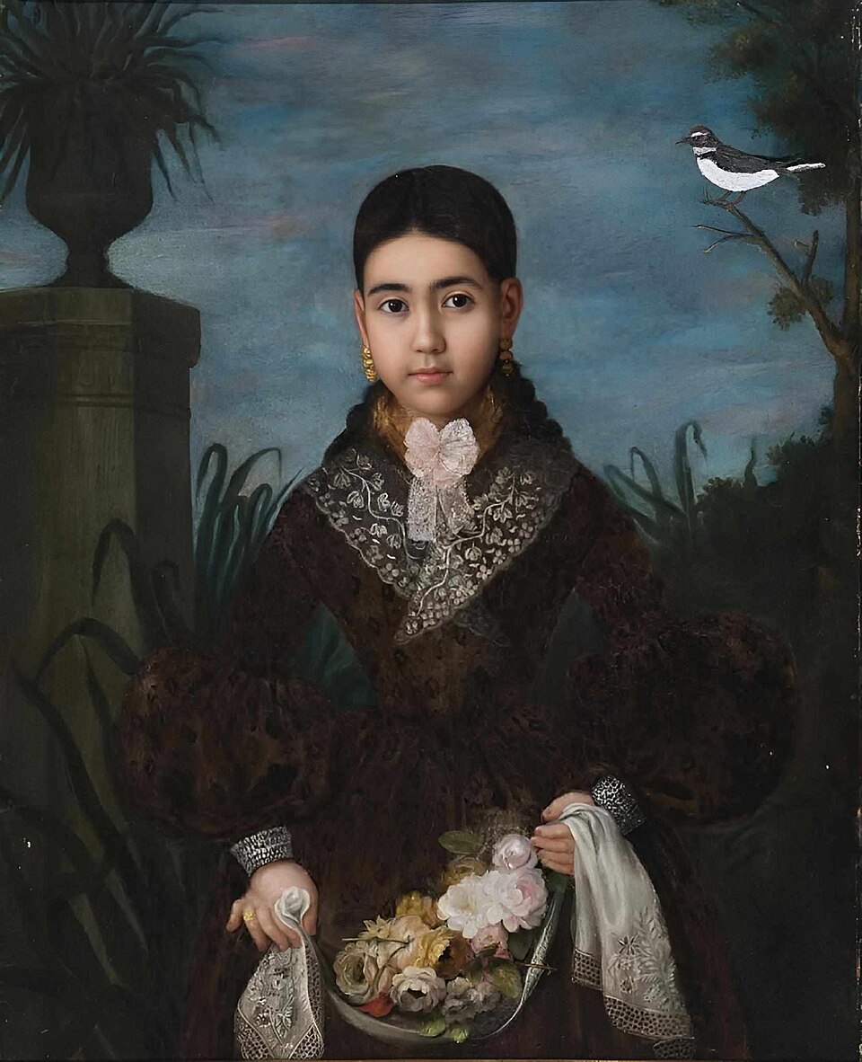 Jeune fille philippine. XIXe siècle