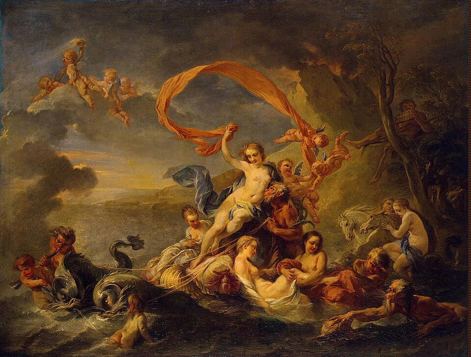 Jean-Baptiste van Loo, Le Triomphe de Galatée, 1720