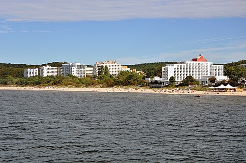 Plage de Międzyzdroje