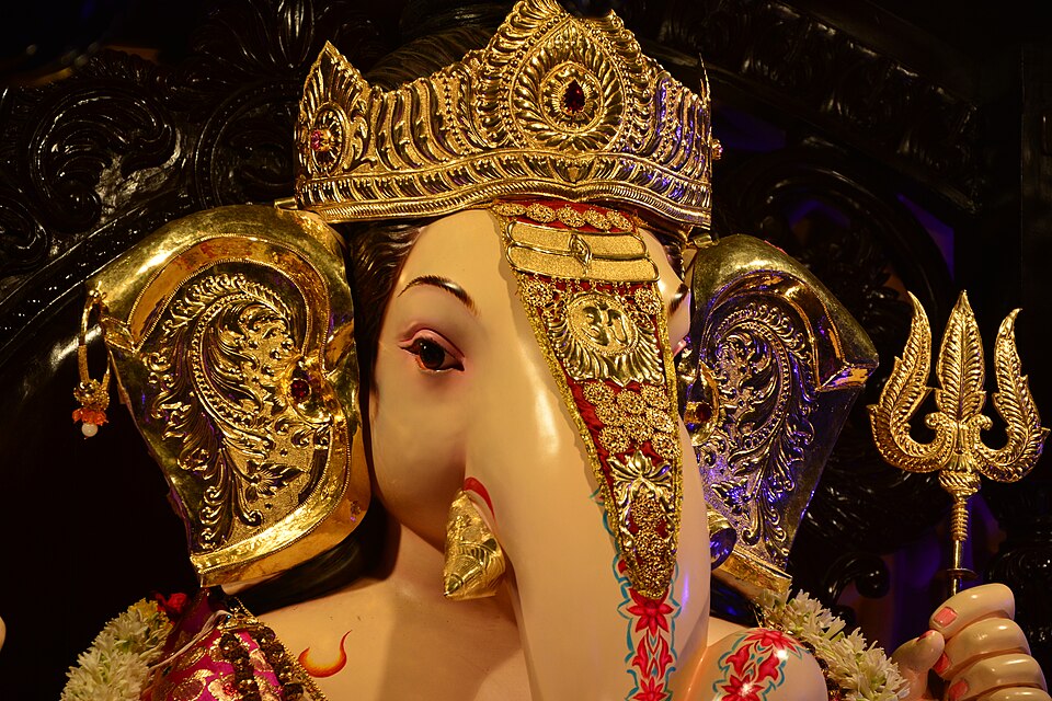 Tête d'une Murti de Ganesh