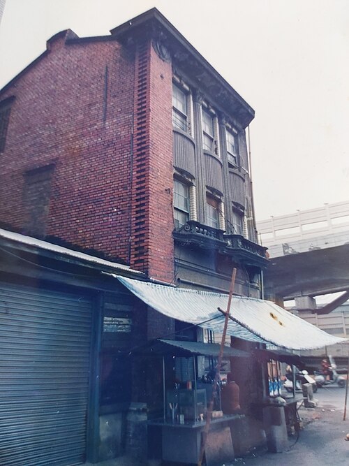 La vieille maison en briques à Taipei, Taiwan.