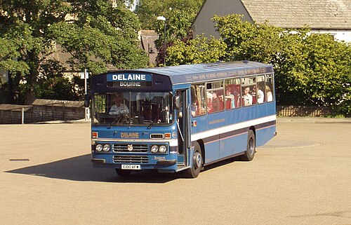Bus à carrosserie double dominante Leyland Tiger