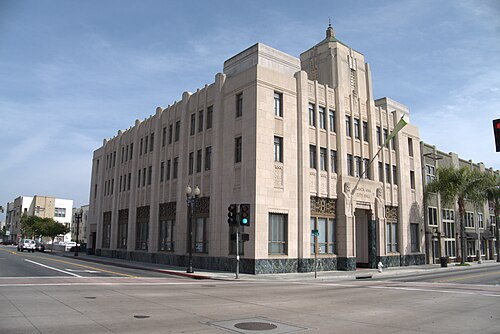 Hôtel de ville de Santa Ana, Santa Ana, Californie (1935)