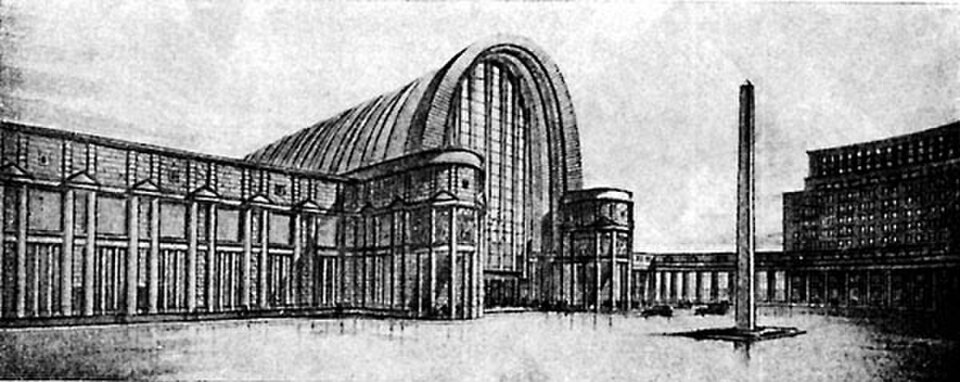 Ivan Fomin. Gare ferroviaire de Koursk, 1933