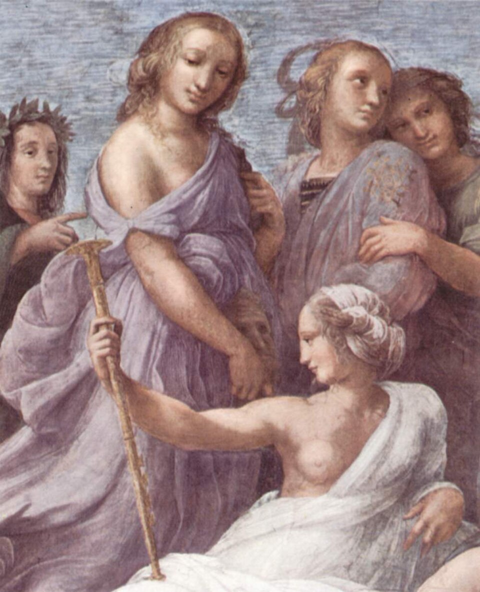 Statius, Thalia, Clio, Euterpe et Calliope