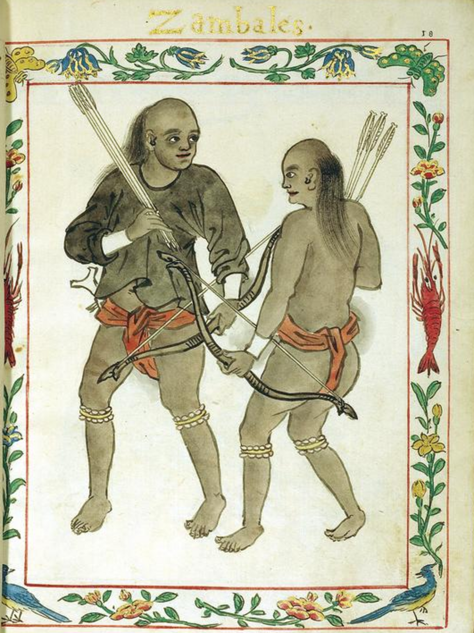 Chasseurs de Zambal originaires de Zambales