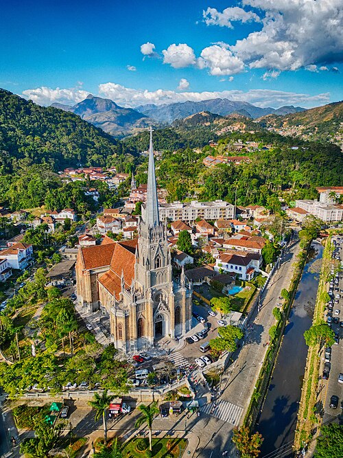 Cathédrale de São Pedro de Alcântara, Petrópolis, Brésil : 1884-1925