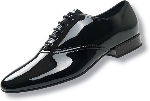 Richelieu en cuir verni