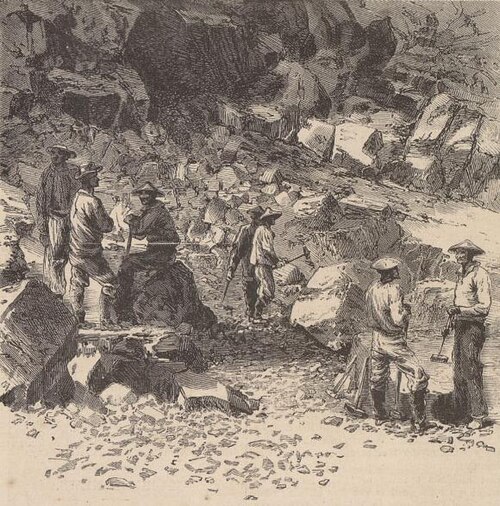 Ouvriers du chemin de fer du Central Pacific (1867)