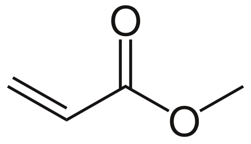 Acrylate de méthyle, un ester α,β-insaturé