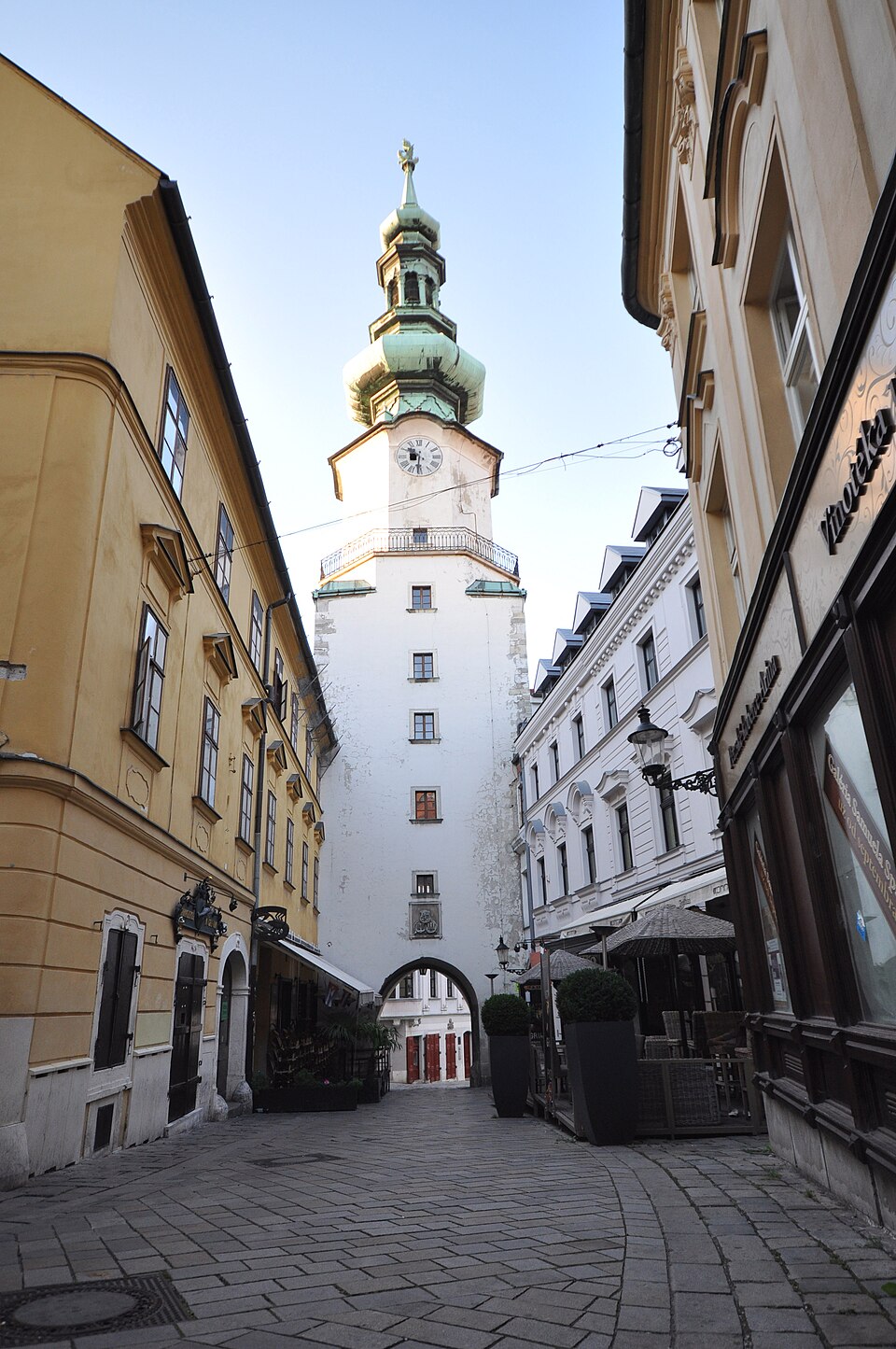 Porte Saint-Michel à Bratislava, Slovaquie