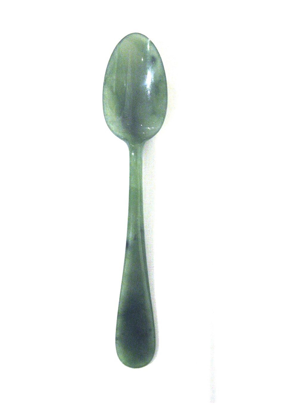 Cuillère en jade, dynastie moghole, Inde