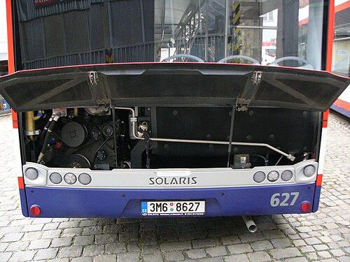 Bus Solaris Urbino 12 avec moteur arrière