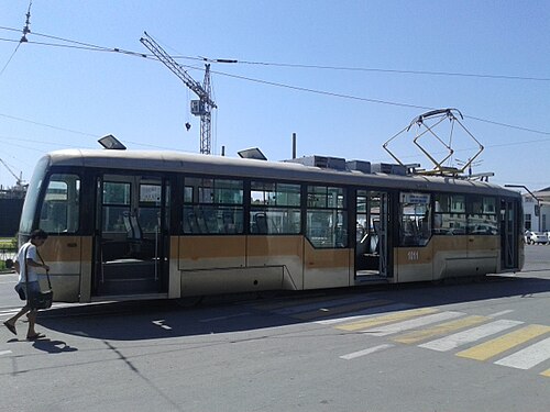 Tramway à Samarcande