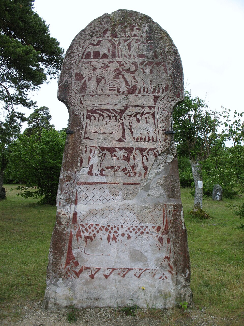 Pierre à image de Suède