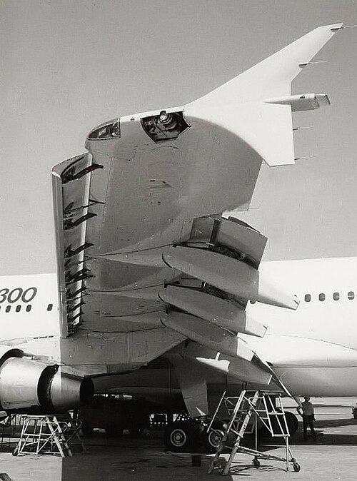 Clôture d'extrémité d'aile de l'Airbus A310-300
