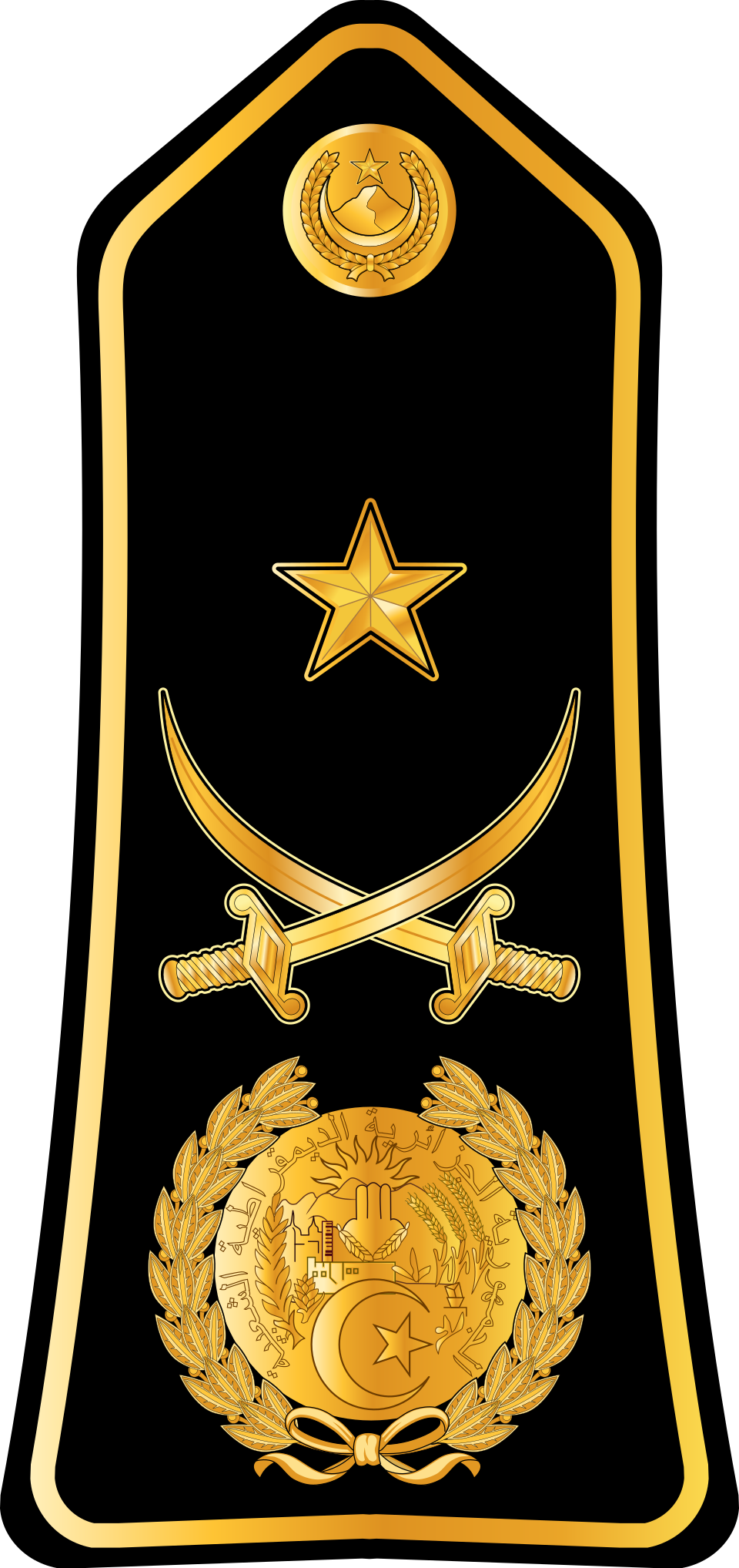 Général (arabe : عميد, romanisé : Amid) (Armée nationale populaire algérienne)