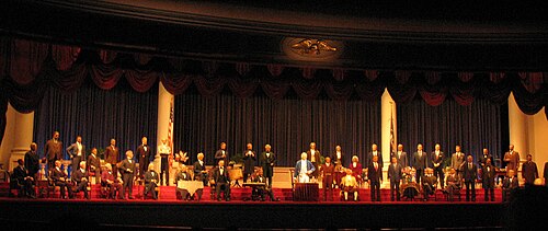 La salle des présidents de 2001 à 2008