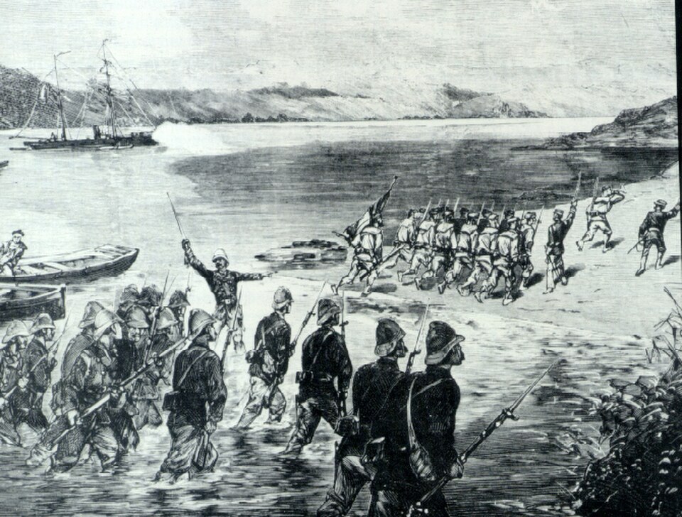 La marine française a débarqué à Da Nang