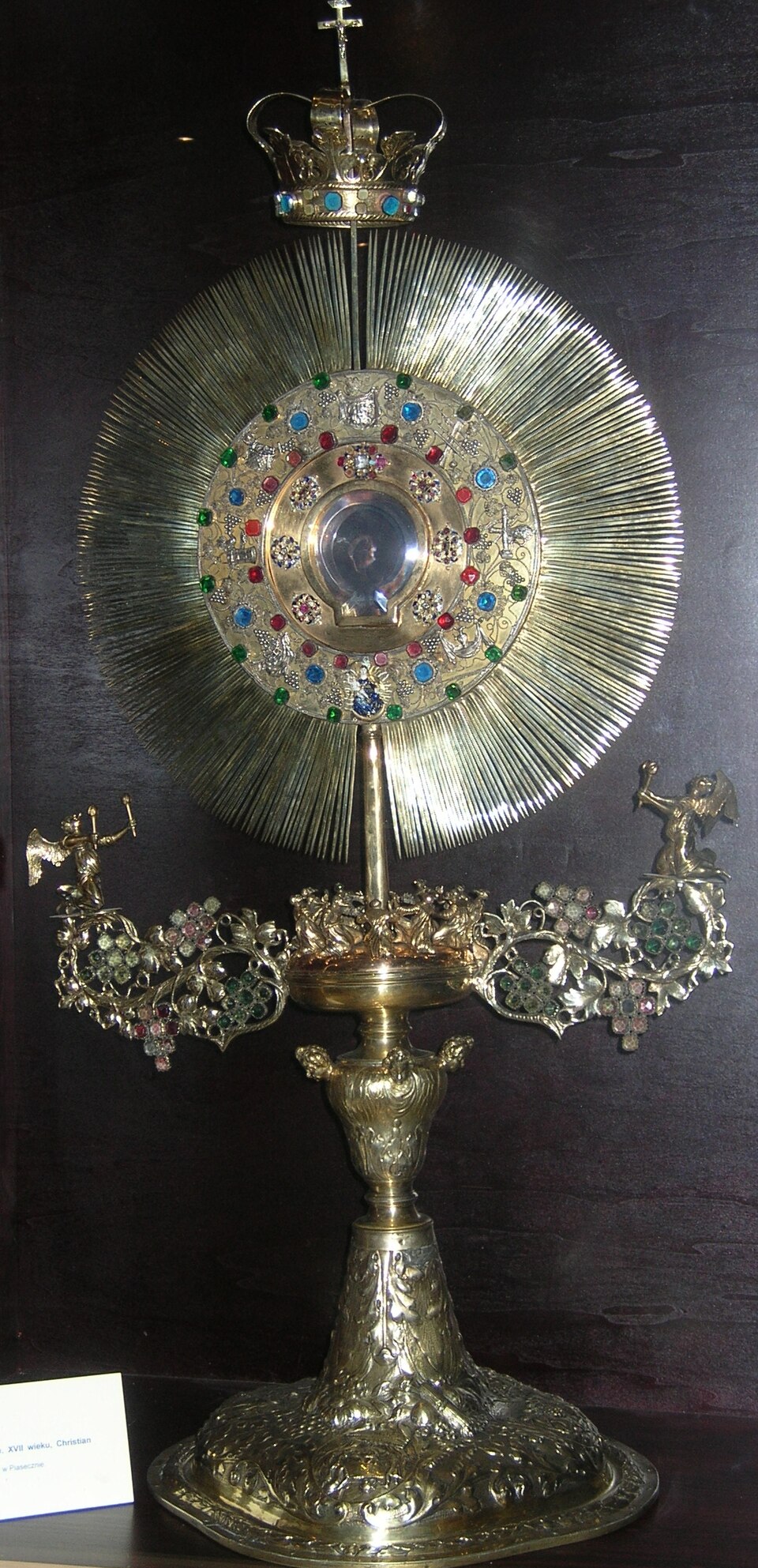 Ostensoir du musée de Pelplin, Pologne