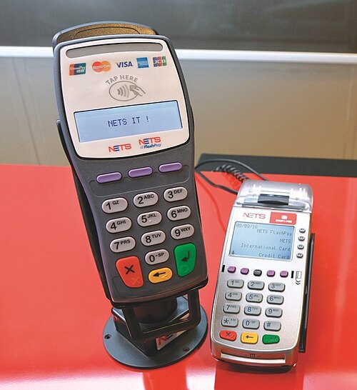 NETS Unified POS (comptoir Verifone VX520 et clavier PIN Verifone 1000SE)