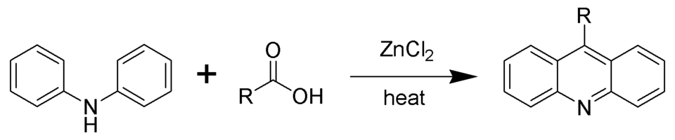 La synthèse de l'acridine de Bernthsen