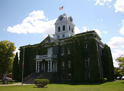 Le palais de justice du comté de Crook à Prineville, Oregon
