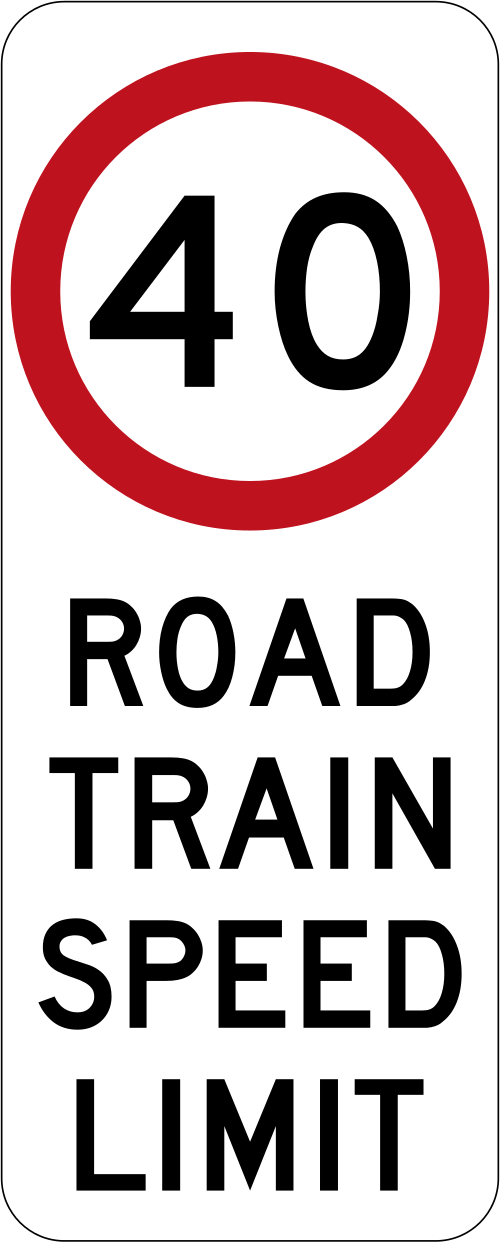 Australie – Limite de vitesse des trains routiers