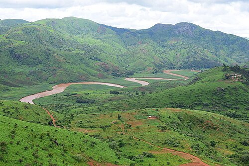 Rivière Donga, plateau de Mambilla, État de Taraba