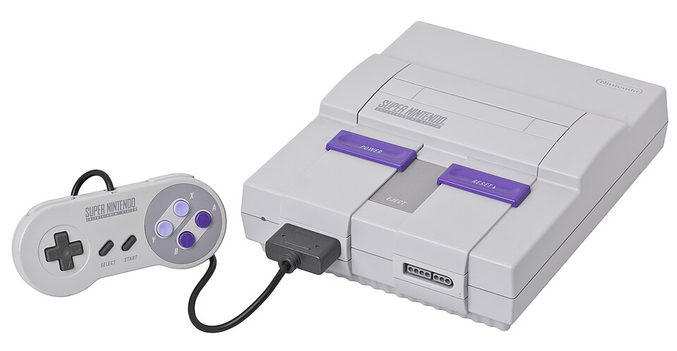 Système de divertissement Super Nintendo nord-américain d'origine