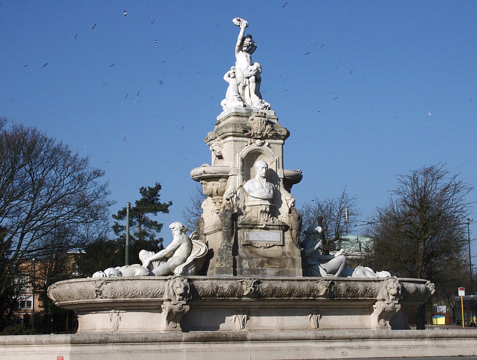 Fontaine De Brouckère, Bruxelles (1866)