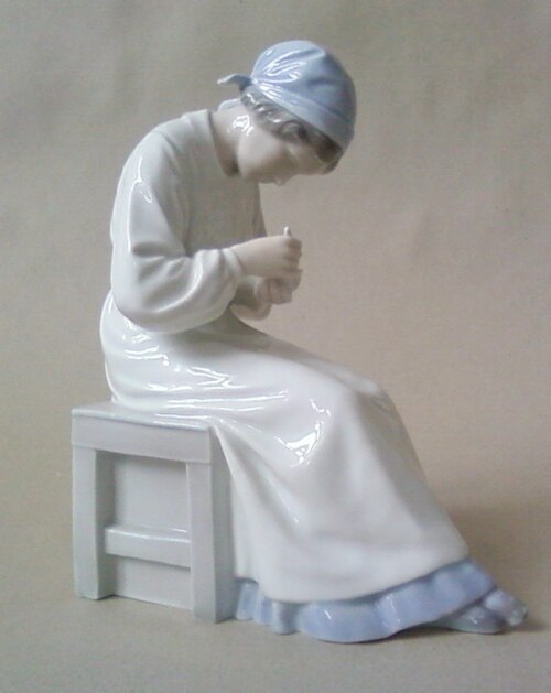 Peintre sur porcelaine, Royal Copenhagen