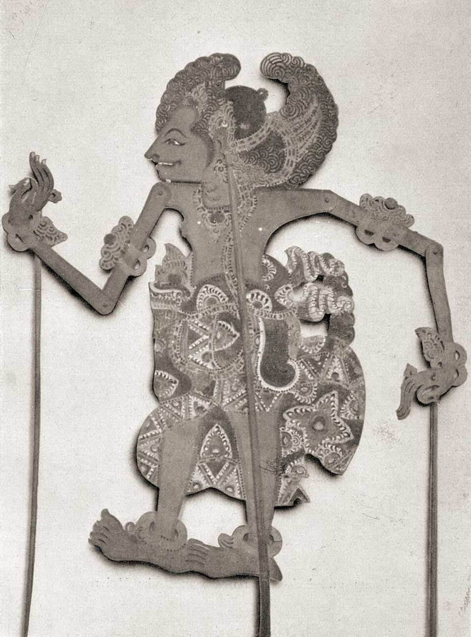 Marionnette Wayang Kulit à Bali, Indonésie