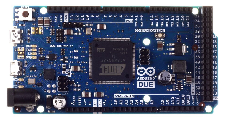Arduino Due (cœur ARM Cortex-M3)